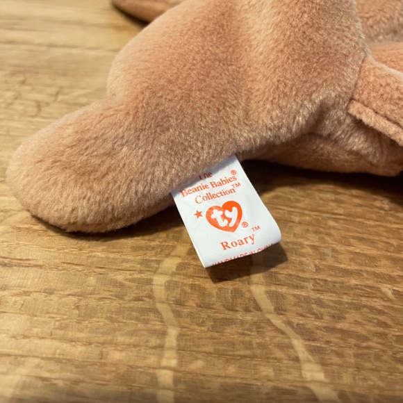 Ty Beanie Babies Roary Lion Tan 1996 – New Tag Protector VINTAGE - Picture 5 of 10